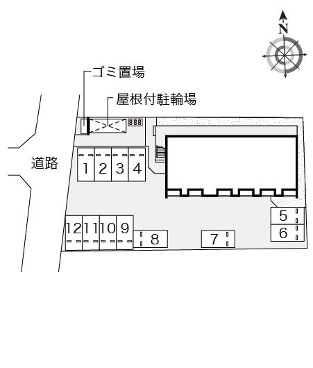 クレイノ聖の区画図