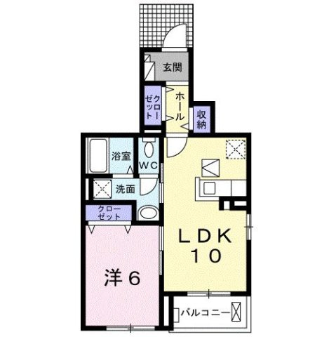 【間取り】 | ルミナーレ西浜