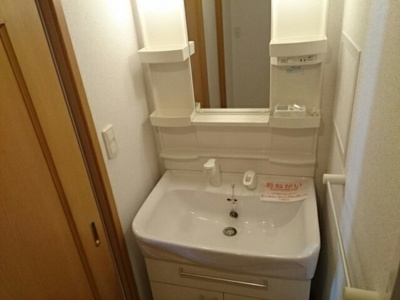 【洗面所】 | ハーベストホーム壱番館　Ⅱ | 忙しい朝には欠かせない洗面所です