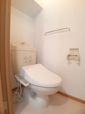 【トイレ】 | ソレイユＭⅡ | トイレもきれいです