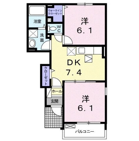 【間取り】 | アヴァンツァートⅢ