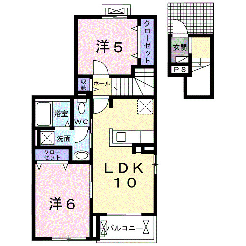 【間取り】 | ルミナーレ西浜