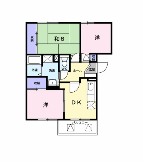 【間取り】 | ラフォーレⅠ