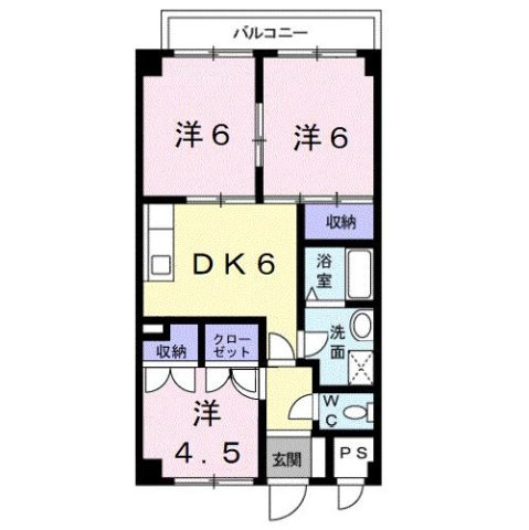 【間取り】 | ハーベスト壱番館