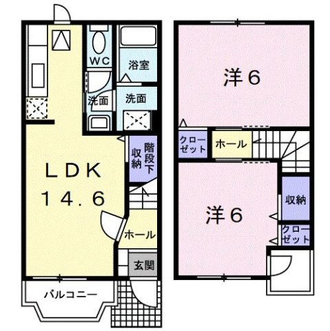【間取り】 | パミドーリⅡ