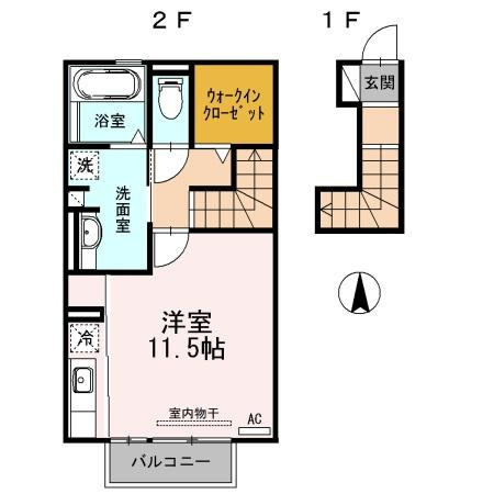 メゾン四日町の間取り