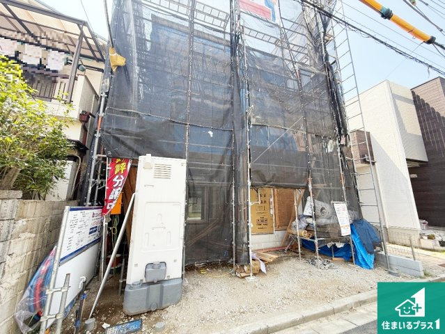 藤井寺市川北　第2期　新築一戸建ての外観|現在建築中！落ち着いた街並みで新生活を始めることが出来そう！周辺の物件も併せてご紹介させて頂きます！