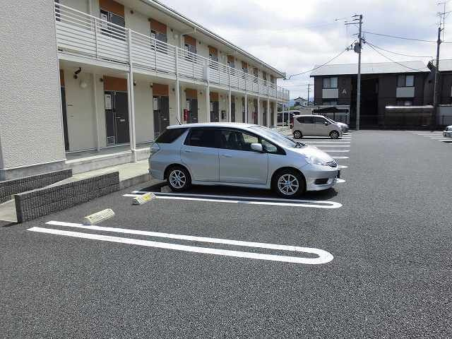 レオネクスト本陣Ａの駐車場|福島　原町　相馬　双葉　家具　家電　社宅　マンスリー