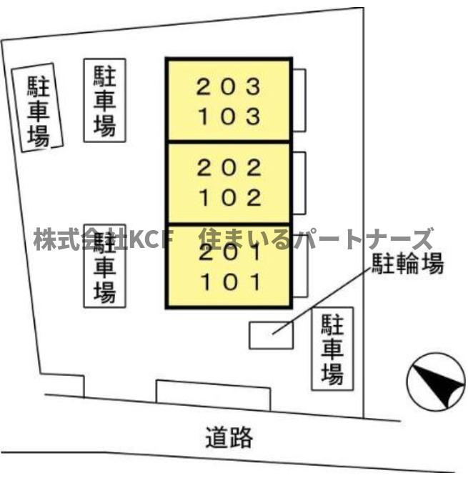 セジュール峯の浦の区画図