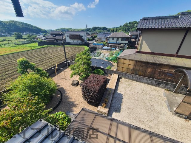 光市三輪　売戸建の庭