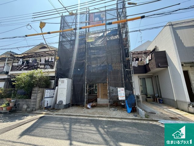 藤井寺市川北　第2期　新築一戸建ての外観|現在建築中！落ち着いた街並みで新生活を始めることが出来そう！周辺の物件も併せてご紹介させて頂きます！