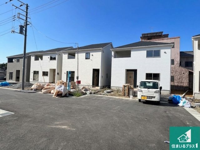 ●生駒郡平群町下垣内　第5期　新築一戸建ての外観|現在はこんな感じです。完成までが待ち遠しいですね。