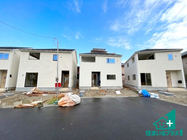 ●生駒郡平群町下垣内　第5期　新築一戸建ての外観|現在はこんな感じです。完成までが待ち遠しいですね。