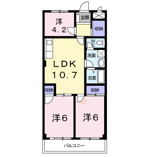 【間取り】 | アレーゼＦ