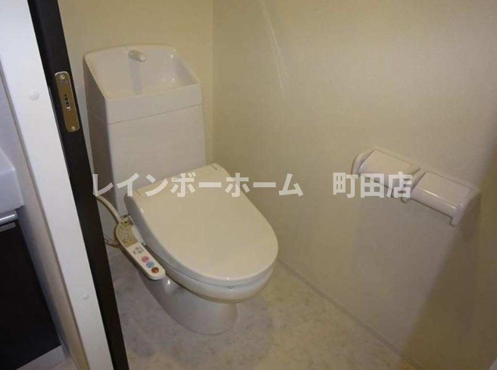 ドミール本厚木※初期費用分割あと払いサービス利用可能物件のトイレ