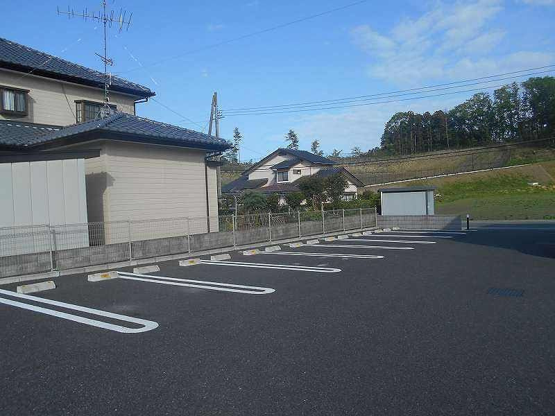レオネクスト本陣Ｂの駐車場|福島　原町　相馬　双葉　家具　家電　社宅　マンスリー
