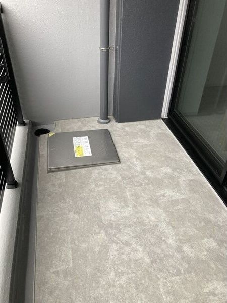 S-RESIDENCE烏森aureate(オリート)キャンペーン中のバルコニー