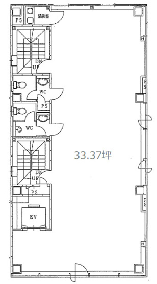 【間取り】 | CK15伏見ビル【　オフィスおすすめ　】
