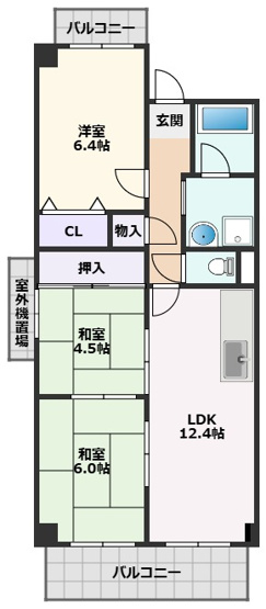 【間取り】 | ビフォーレ千里