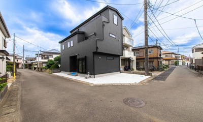 【前面道路含む現地写真】 | 綾瀬市蓼川1丁目 新築戸建 全1棟