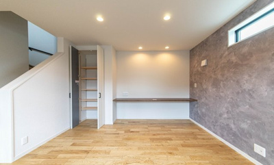 【居間・リビング】 | 綾瀬市蓼川1丁目 新築戸建 全1棟