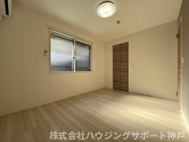 明石市大久保町大窪のアパートの寝室