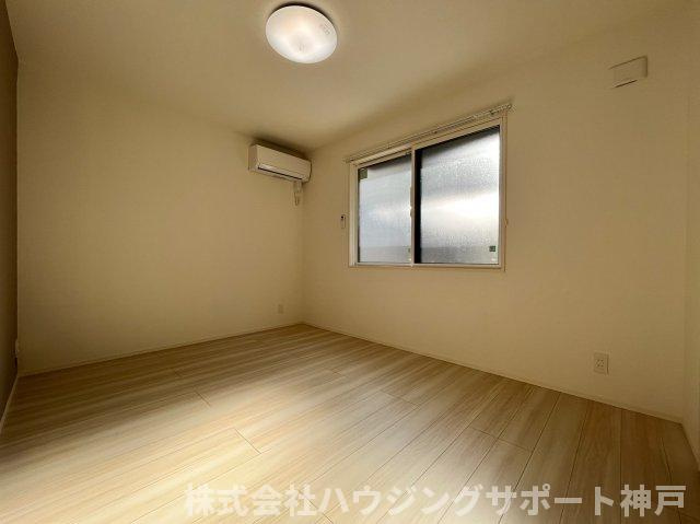 明石市大久保町大窪のアパートの寝室