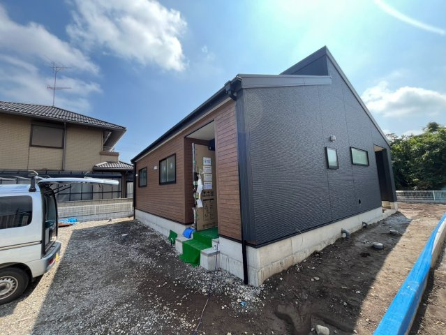 【Livele Garden】　古河市中田　第４　全2邸の外観|〇２号棟〇
広々LDK19帖！
インテリアの統一が作りやすい全居室洋室プランです♪
2026年8月撮影