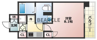 【間取り】 | リーガル京都御所西Ⅱ