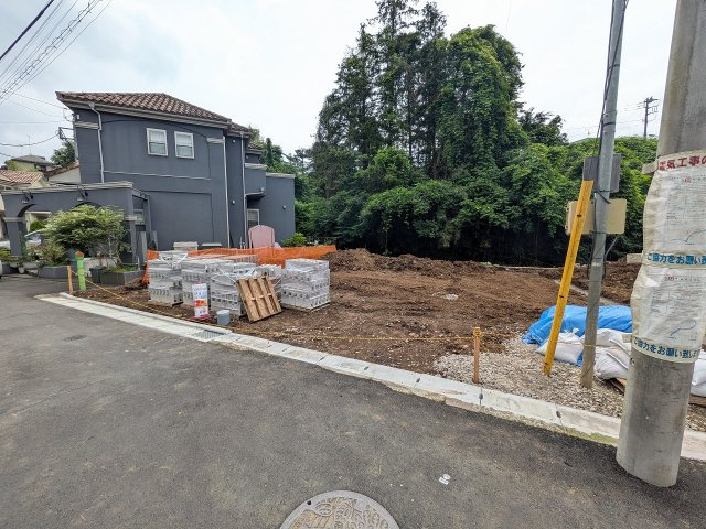 八王子市　寺田町　新築一戸建ての外観|～控除や減税で優遇の長期優良住宅　太陽光パネル搭載　2台駐車可能～