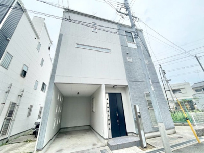 【外観】 | 豊中市庄内宝町２丁目中古戸建 | こちらの物件近くの教育施設や、スーパー・公園など、物件周辺の住環境を併せてご案内させて頂きます。ぜひ、現地での暮らしをイメージなさって下さい！