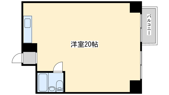 【間取り】 | チサンマンション第7新大阪