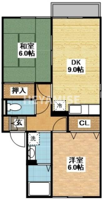 フォーレスト久山A棟の間取り