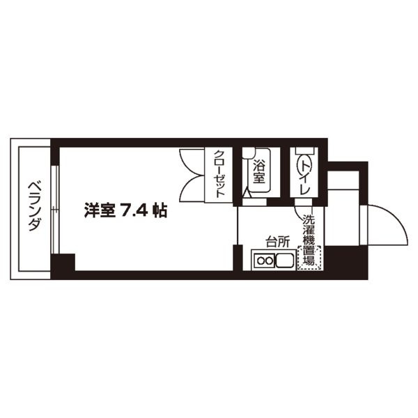 パアチ三好ヶ丘の間取り