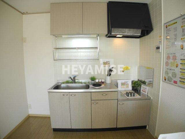ヴァンベール富の原のキッチン|※室内画像は別号室のもの