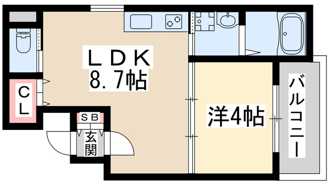【間取り】 | センチュリー江坂