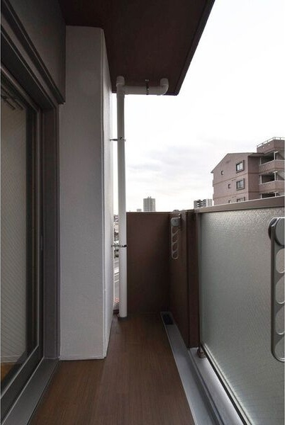 ArtizA金山のバルコニー|バルコニー付きです