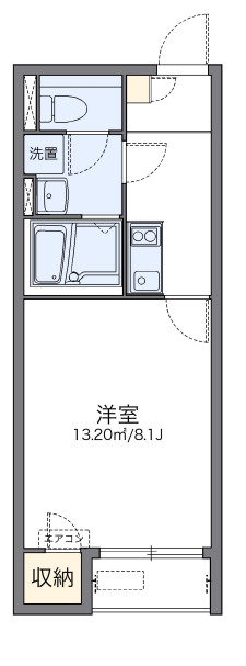 レオネクストマルベリーの間取り|福島　原町　相馬　双葉　家具　家電　社宅　マンスリー