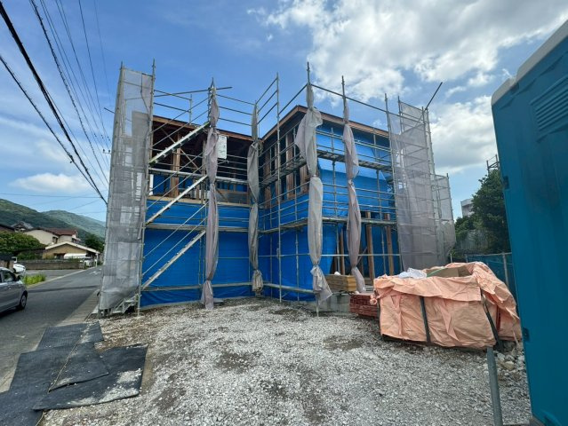 For.M Iーフォルム小倉北区上富野3丁目2期　【小倉北区　新築戸建て】の外観|現地撮影　For.M Iーフォルム小倉北区上富野3丁目2期　【小倉北区　新築戸建て】 1号棟