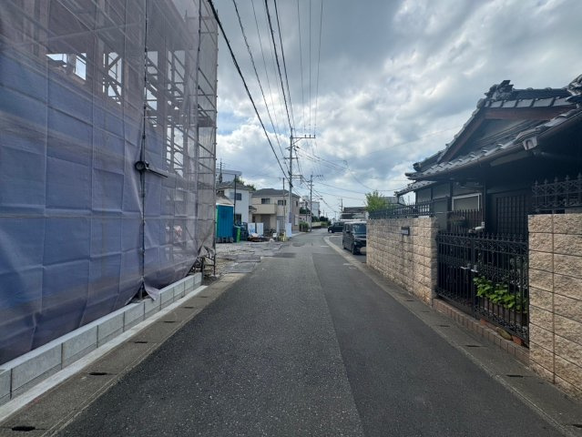 For.M Iーフォルム小倉北区上富野3丁目2期　【小倉北区　新築戸建て】の前面道路含む現地写真|現地撮影　For.M Iーフォルム小倉北区上富野3丁目2期　【小倉北区　新築戸建て】 1号棟