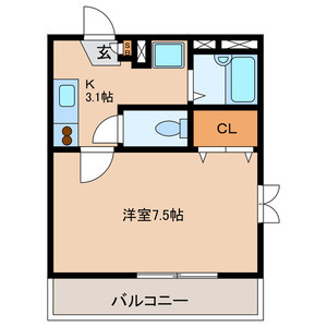 メゾンユタカの間取り
