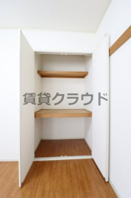 メリーベル蘇我の収納|押し入れタイプでお布団などもしっかりしまえますね！