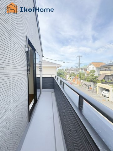 神戸市西区狩場台2丁目　全2棟　1号棟　新築戸建のバルコニー|【ホームページに現地動画掲載中】●年中無休：当日予約可●陽当り良好バルコニー♪屋根は８万円～設置可能
