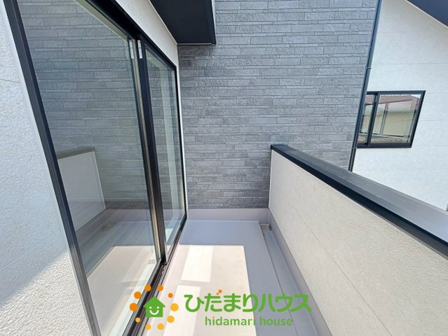久喜市中妻2期　新築一戸建て　リガーレのバルコニー