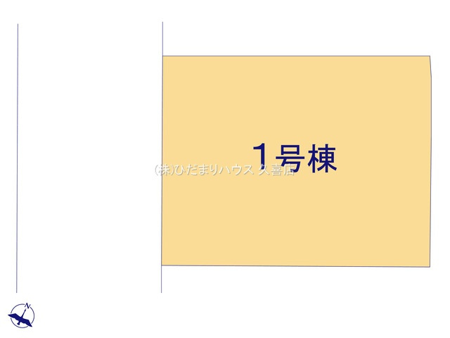 久喜市中妻2期　新築一戸建て　リガーレの区画図|全1棟