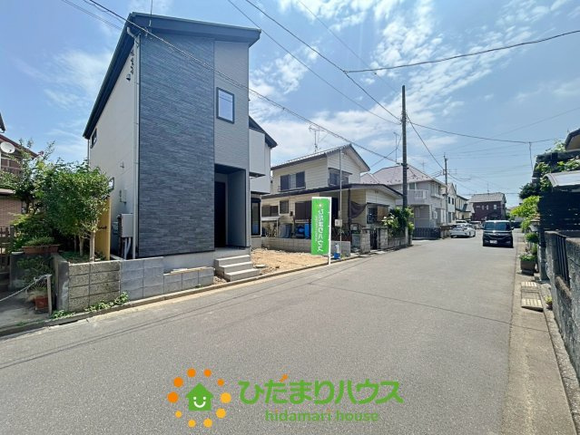 久喜市中妻2期　新築一戸建て　リガーレの前面道路含む現地写真|2026/8/2　撮影