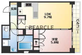 【間取り】 | リーガル京都御所西Ⅲ