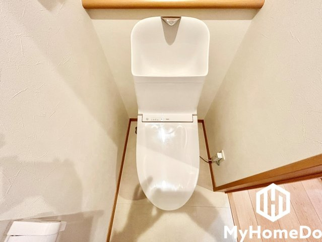 守山区脇田町のトイレ|清潔感あふれるゆとりのあるトイレ空間で、毎日を快適に過ごせる住まい