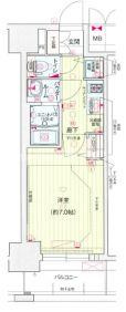 プレサンス大阪福島シエルの間取り