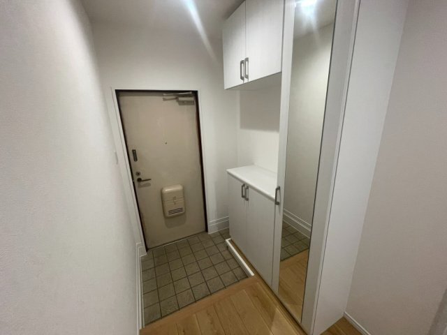 フラワーマンション花ヶ島壱番館の玄関
